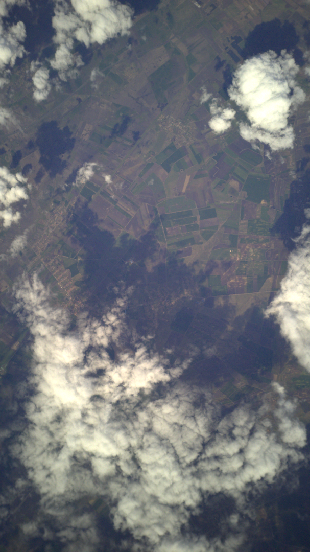 Image similar to a satellite image over a field with high quality